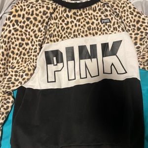 Pink cheetah shirt